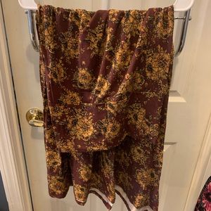 EUC Lularoe maxi skirt S